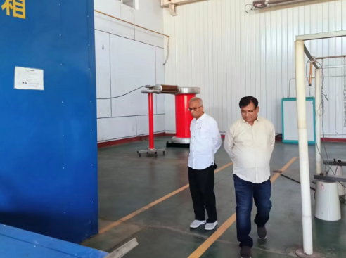 印度客戶來訪并進(jìn)行產(chǎn)品檢驗(yàn)